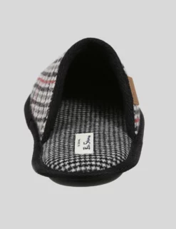 Le Sirenuse Men's Houndstooth Mule Slipper -clothing Shop F5 SL350 BS BlackWhite 4 1000x1400 edb1febf 3ccb 4796 8244 223056535141