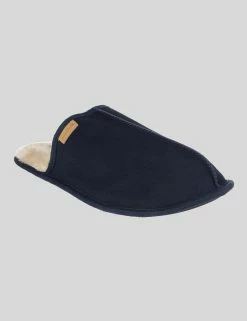 Hyatt Men's Mule Slipper - Navy