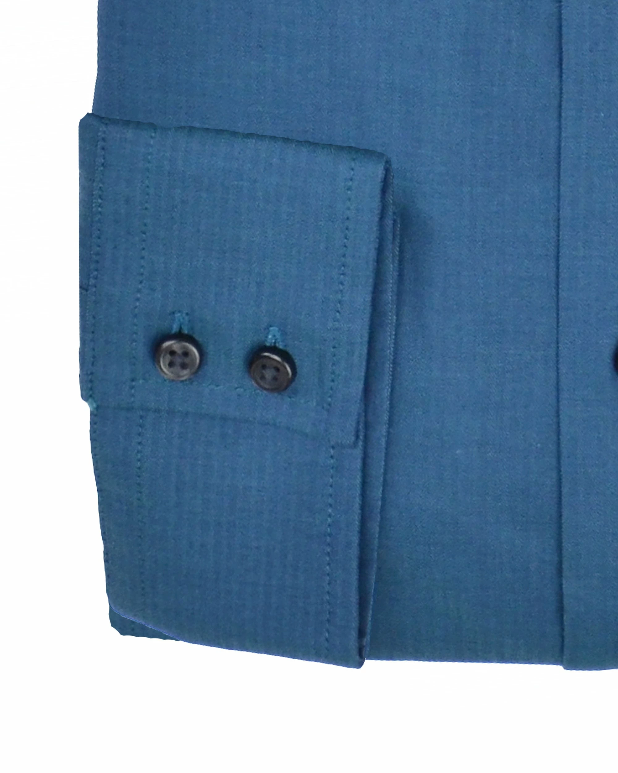 Forest & Navy Tonic Herringbone Slim Fit Dress Shirt 6 Forest & Navy Tonic Herringbone Slim Fit Dress Shirt - Image 6