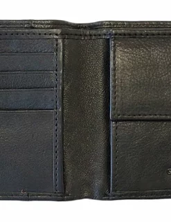 Irvine Bill Fold Leather Wallet - Black 7 Irvine Bill Fold Leather Wallet - Black -clothing Shop IRVINE 20Bill 20Fold 20 20Black 20 20Internal abnwdr