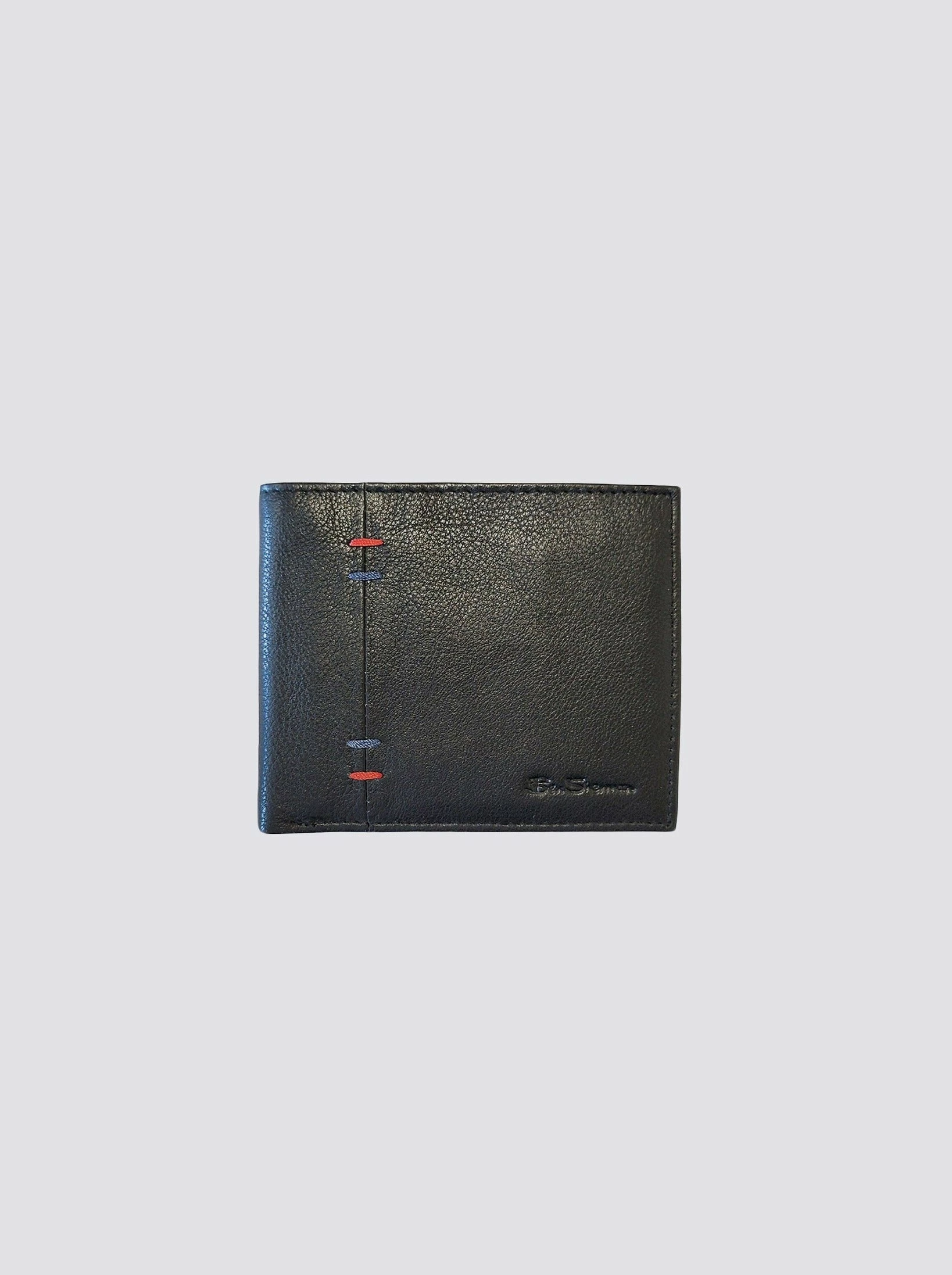 Irvine Bill Fold Leather Wallet - Black 1 Irvine Bill Fold Leather Wallet - Black