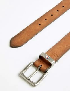 Lynton Leather Dress Belt - Tan