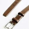 Lynton Leather Dress Belt - Brown