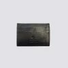 Koki Leather Card Holder Wallet - Black