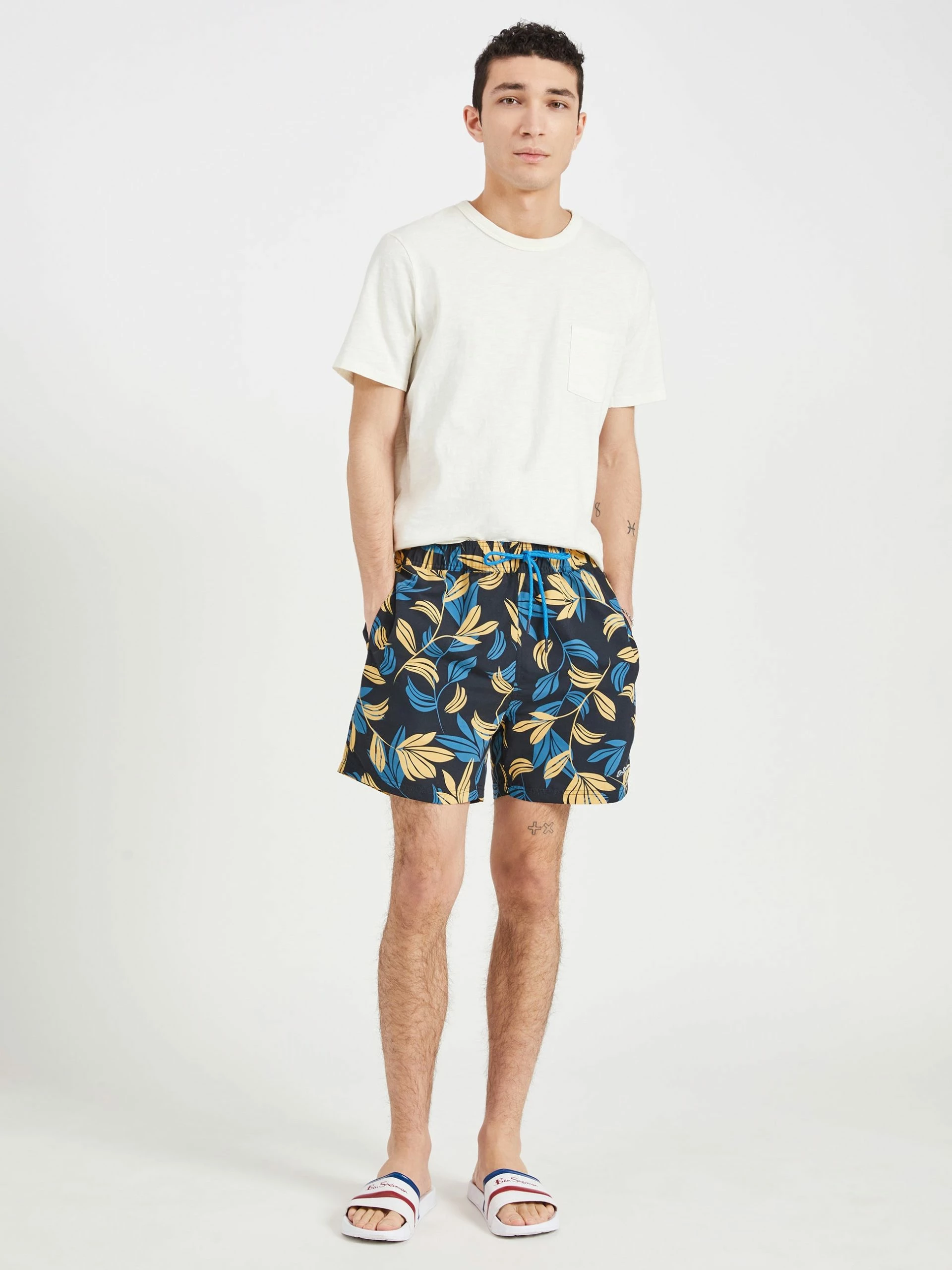 The Bowman Printed Swim Shorts 2 The Bowman Printed Swim Shorts - Image 2
