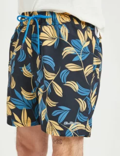 The Bowman Printed Swim Shorts 6 The Bowman Printed Swim Shorts -clothing Shop L53528BS SALUTEOCHREBLUEASHES 3 scaled
