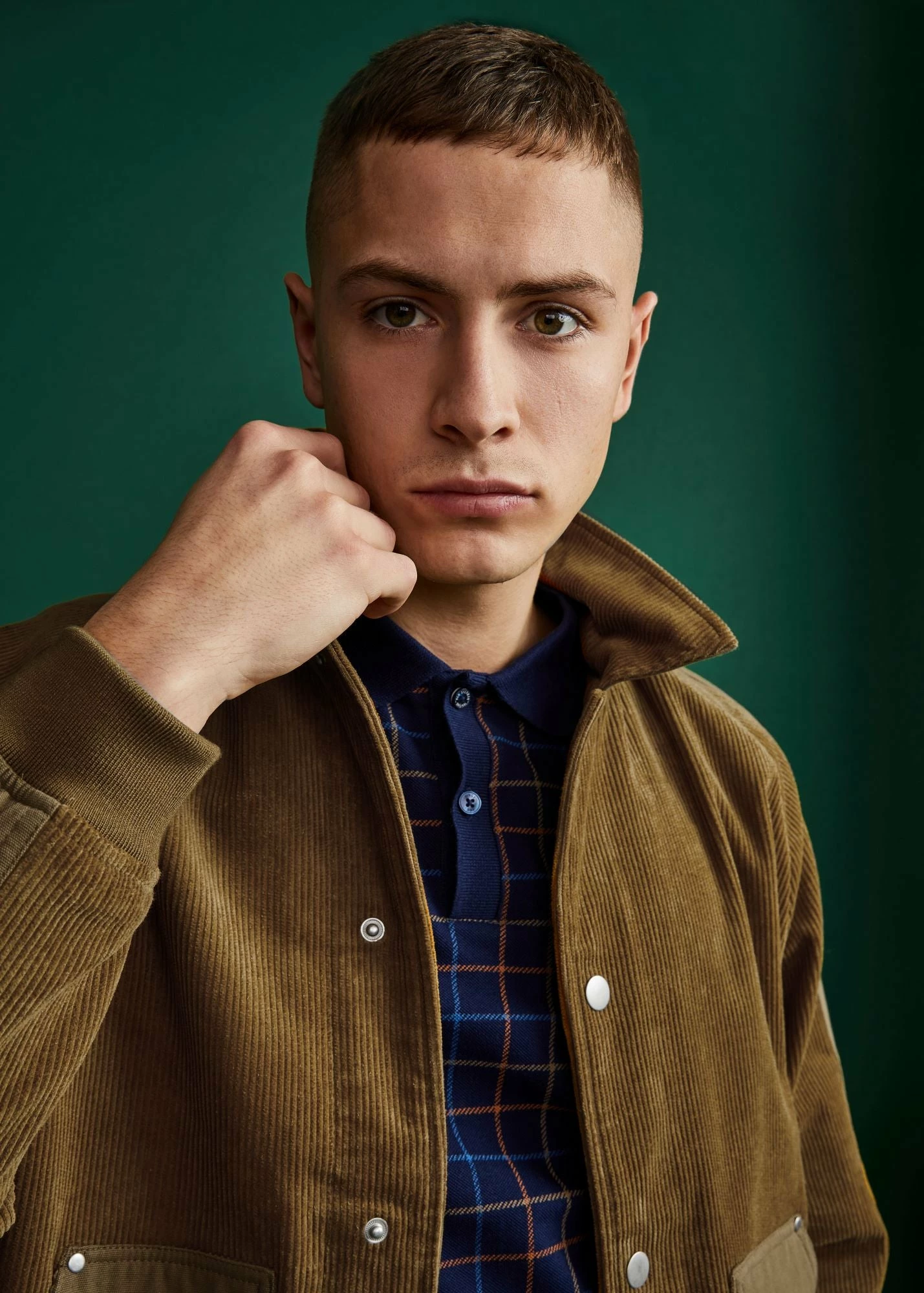 Corduroy Colorblock Workwear Jacket 4 Corduroy Colorblock Workwear Jacket - Image 4