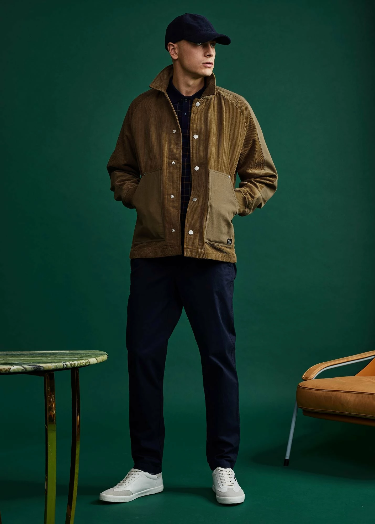 Corduroy Colorblock Workwear Jacket 3 Corduroy Colorblock Workwear Jacket - Image 3