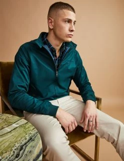 Signature Harrington Jacket - Ocean Green 15 Signature Harrington Jacket - Ocean Green -clothing Shop LOOK 009 LY C