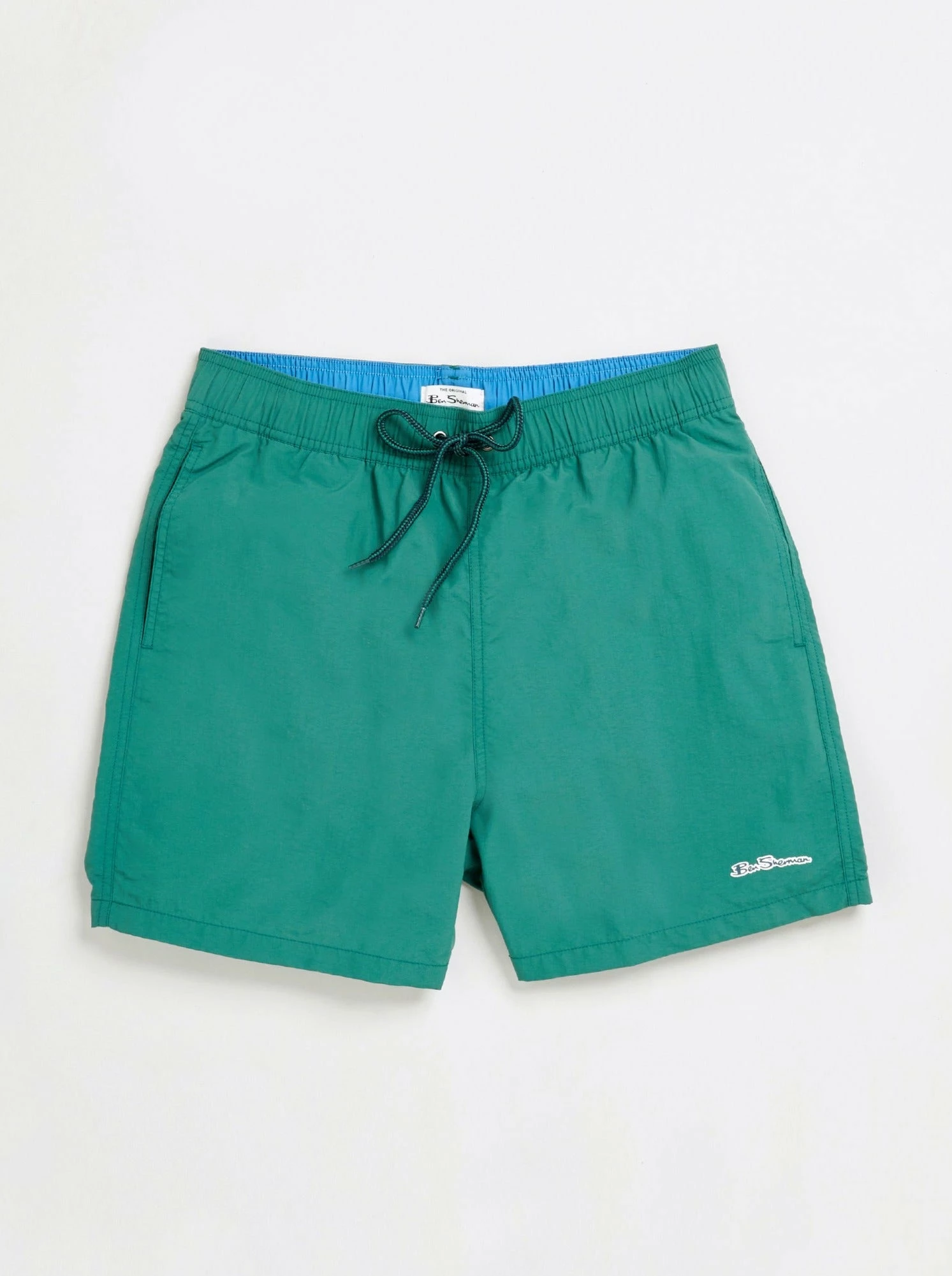 South Beach Swim Shorts - Posy Green 2 South Beach Swim Shorts - Posy Green - Image 2