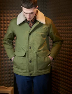Workers' Wool-Collared Jacket - Hemp