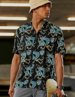 B By Ben Sherman Floral Print Shirt -clothing Shop Look 002 108 CC qoiyom