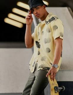 B By Ben Sherman Bird Print Shirt -clothing Shop Look 008 1177 CC b6ihat