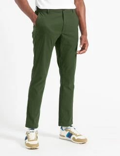 24/7 Motion Stretch Slim Chino - Forest Green