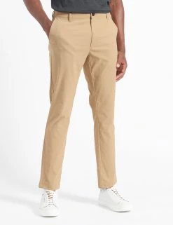 24/7 Motion Stretch Slim Chino - Sand