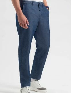 Hastings Slim Taper Organic Chambray Chino Deck Pant