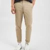 Slim Tapered Drawcord Chino Pant - Khaki