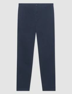 Slim Tapered Drawcord Chino Pant - Navy 9 Slim Tapered Drawcord Chino Pant - Navy -clothing Shop M104BEN0001 NAVY 1