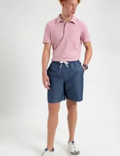 Hastings Organic Chambray Chino Deck Short -clothing Shop M150BEN0005INDIGO BM 1 cef84b86 5a8d 4d84 bd6d c51d8a8d670c scaled
