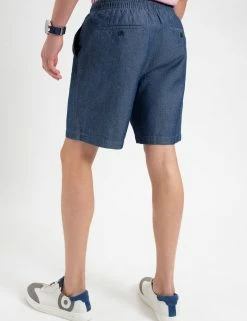 Hastings Organic Chambray Chino Deck Short -clothing Shop M150BEN0005INDIGO BM 3 scaled