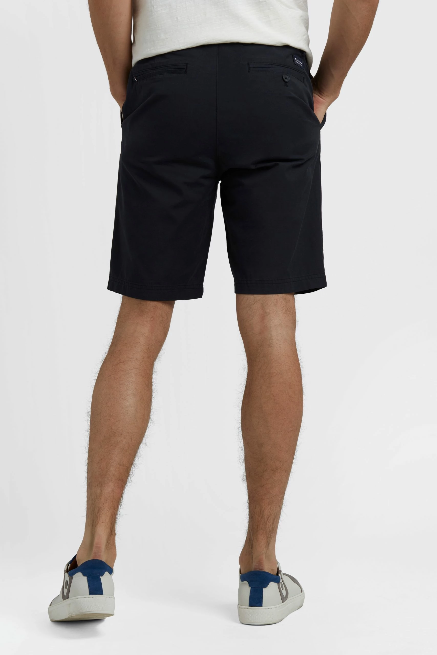 Everyday Slim Fit Chino Short - Black 3 Everyday Slim Fit Chino Short - Black - Image 3