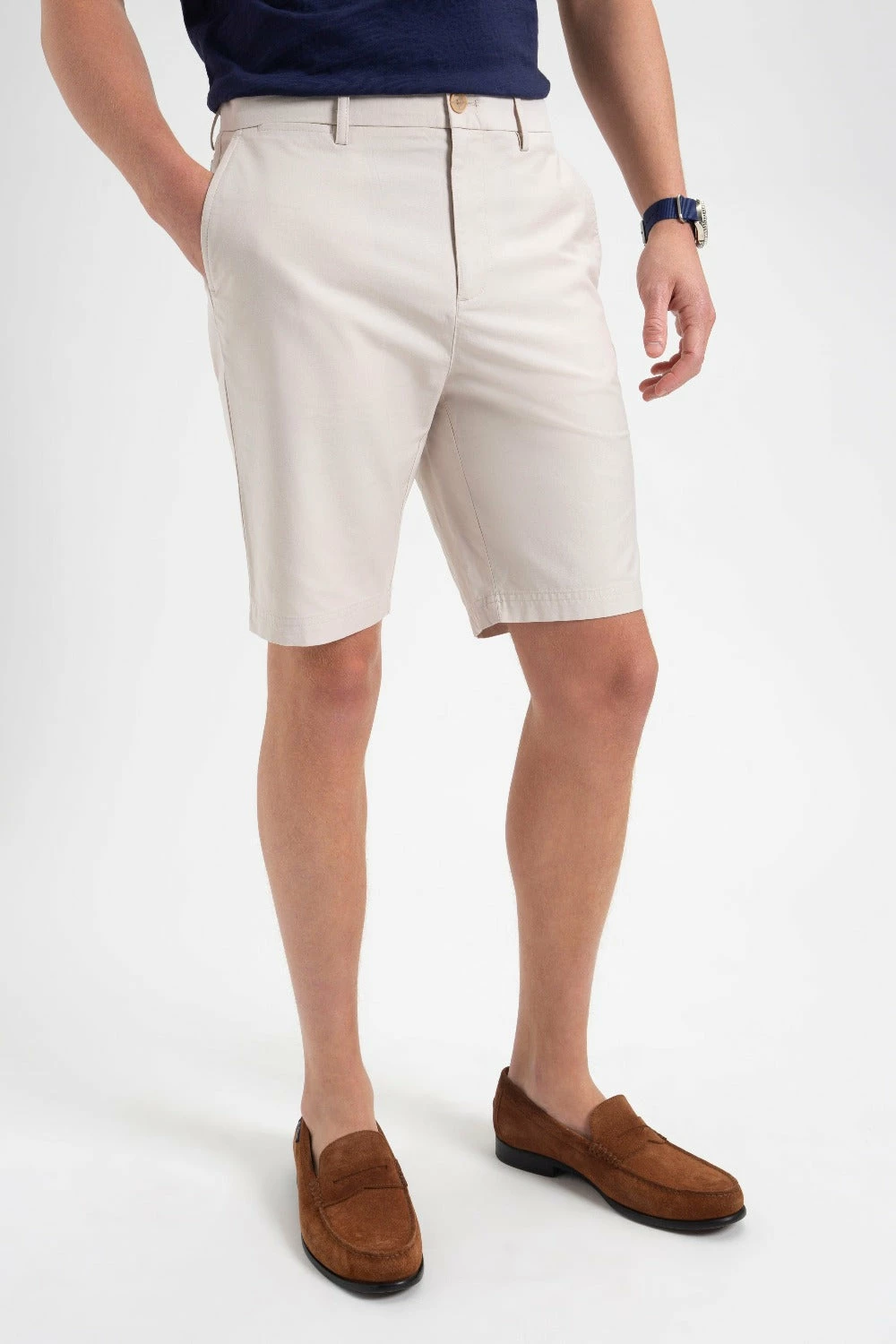 Everyday Slim Fit Chino Short - Putty 1 Everyday Slim Fit Chino Short - Putty