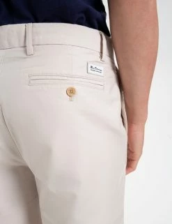 Everyday Slim Fit Chino Short - Putty 7 Everyday Slim Fit Chino Short - Putty -clothing Shop M150BEN0009PUTTY BM 4