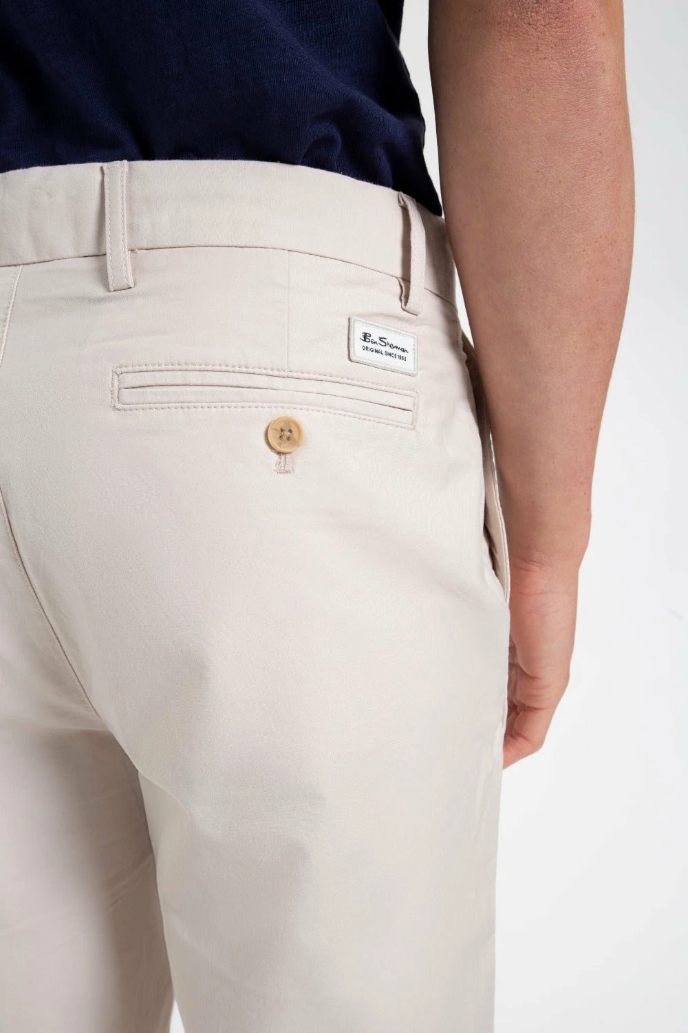 Everyday Slim Fit Chino Short - Putty 3 Everyday Slim Fit Chino Short - Putty - Image 3