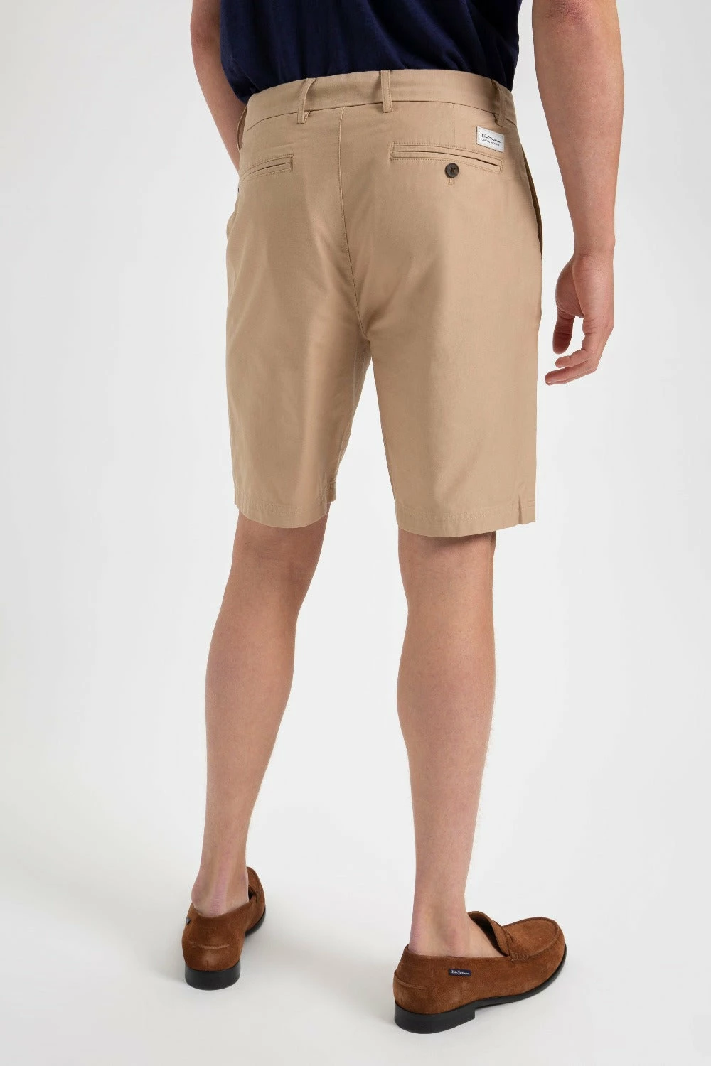 Everyday Slim Fit Chino Short - Sand 2 Everyday Slim Fit Chino Short - Sand - Image 2