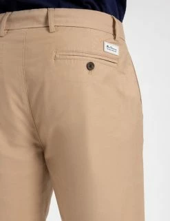 Everyday Slim Fit Chino Short - Sand 8 Everyday Slim Fit Chino Short - Sand -clothing Shop M150BEN0009SAND BM 4