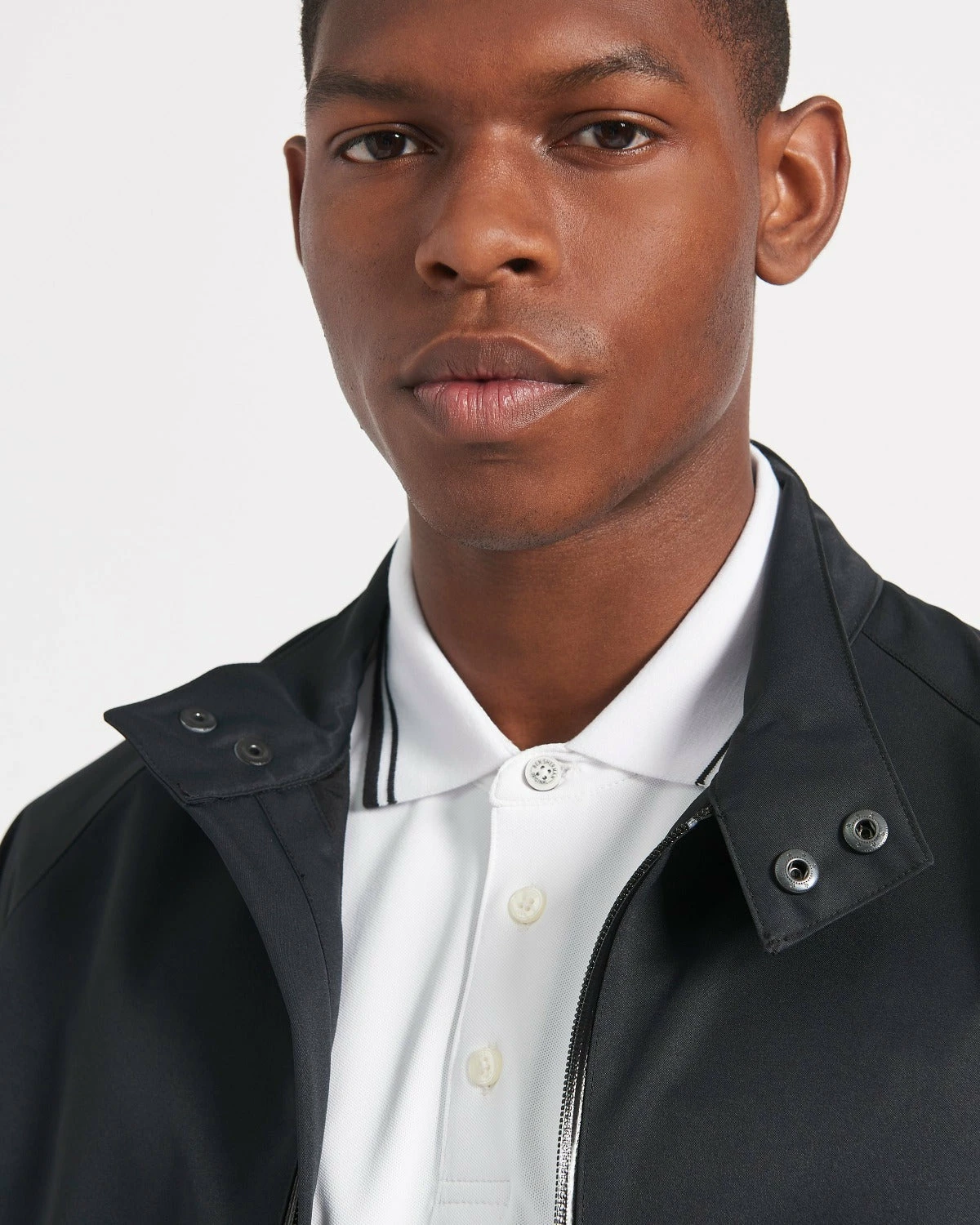 Waterproof Harrington Jacket - Black 4 Waterproof Harrington Jacket - Black - Image 4