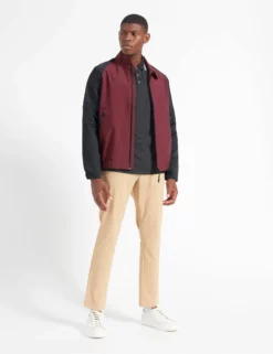 Waterproof Harrington Jacket - Burgundy -clothing Shop M201BEN0001 BURGUNDY BM 1299 scaled