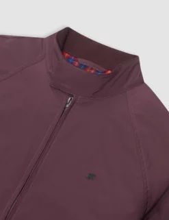 The Original Quilted Harrington Jacket - Merlot -clothing Shop M202BEN001 MERLOT 2