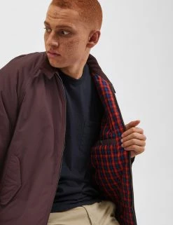 The Original Quilted Harrington Jacket - Merlot