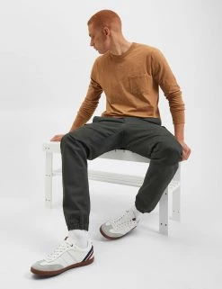 Garment Dye Beatnik Long-Sleeve T-Shirt - Camel -clothing Shop M331BEN0001 CAMEL 6 s