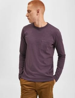 Garment Dye Beatnik Long-Sleeve T-Shirt - Merlot