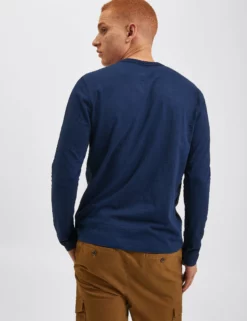 Garment Dye Beatnik Long-Sleeve T-Shirt - Navy Indigo 9 Garment Dye Beatnik Long-Sleeve T-Shirt - Navy Indigo -clothing Shop M331BEN0001 NAVYINDIGO 5 s