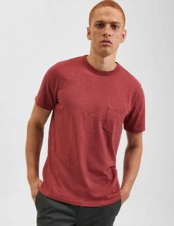 Garment Dye Beatnik Short-Sleeve T-Shirt - Deep Orange