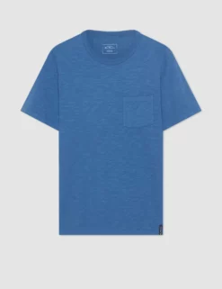 Garment Dye Beatnik Short-Sleeve T-Shirt - Mid Blue