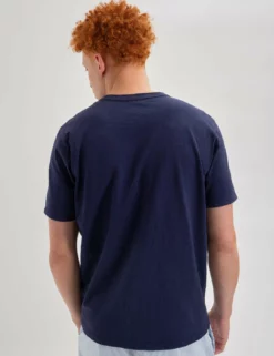 Garment Dye Beatnik Short-Sleeve T-Shirt - Navy Indigo 9 Garment Dye Beatnik Short-Sleeve T-Shirt - Navy Indigo -clothing Shop M335BEN0004INDIGO BM 2