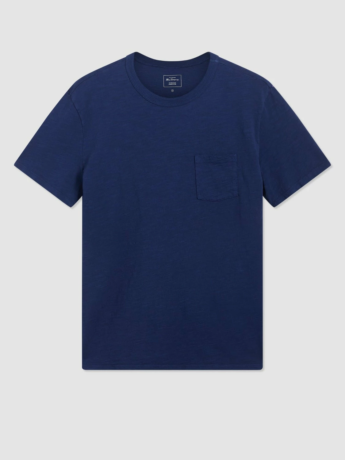 Garment Dye Beatnik Short-Sleeve T-Shirt - Navy Indigo 2 Garment Dye Beatnik Short-Sleeve T-Shirt - Navy Indigo - Image 2