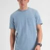 Garment Dye Beatnik Short-Sleeve T-Shirt - Pale Blue