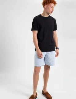 Garment Dye Beatnik Short-Sleeve T-Shirt - Washed Black -clothing Shop M335BEN0004WASHEDBLACK BM 2