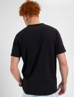 Garment Dye Beatnik Short-Sleeve T-Shirt - Washed Black -clothing Shop M335BEN0004WASHEDBLACK BM 4