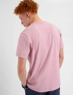 Garment Dye Beatnik Short-Sleeve T-Shirt - Washed Pink -clothing Shop M335BEN0004WASHEDPINK BM 3