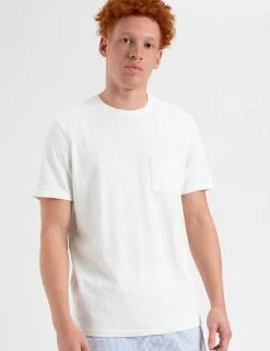 Garment Dye Beatnik Short-Sleeve T-Shirt - White