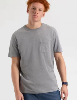 Garment Dye Beatnik Short-Sleeve T-Shirt - Zinc