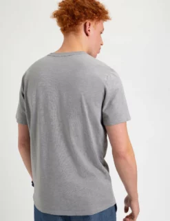 Garment Dye Beatnik Short-Sleeve T-Shirt - Zinc -clothing Shop M335BEN0004ZINC BM3