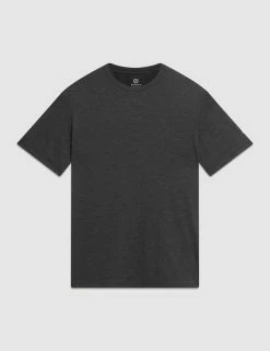 Performance Stretch Marl T-Shirt - Black -clothing Shop M335BEN0005 Black 19 0303 TCX F