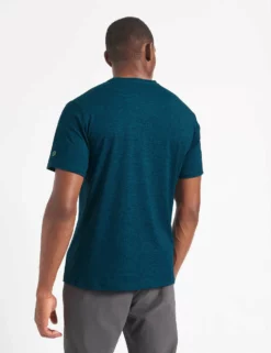 Performance Stretch Marl T-Shirt - Navy Heather -clothing Shop M335BEN0005 NAVY HEATHER BM 392 1000x edit